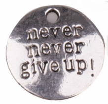 never never give up bedel